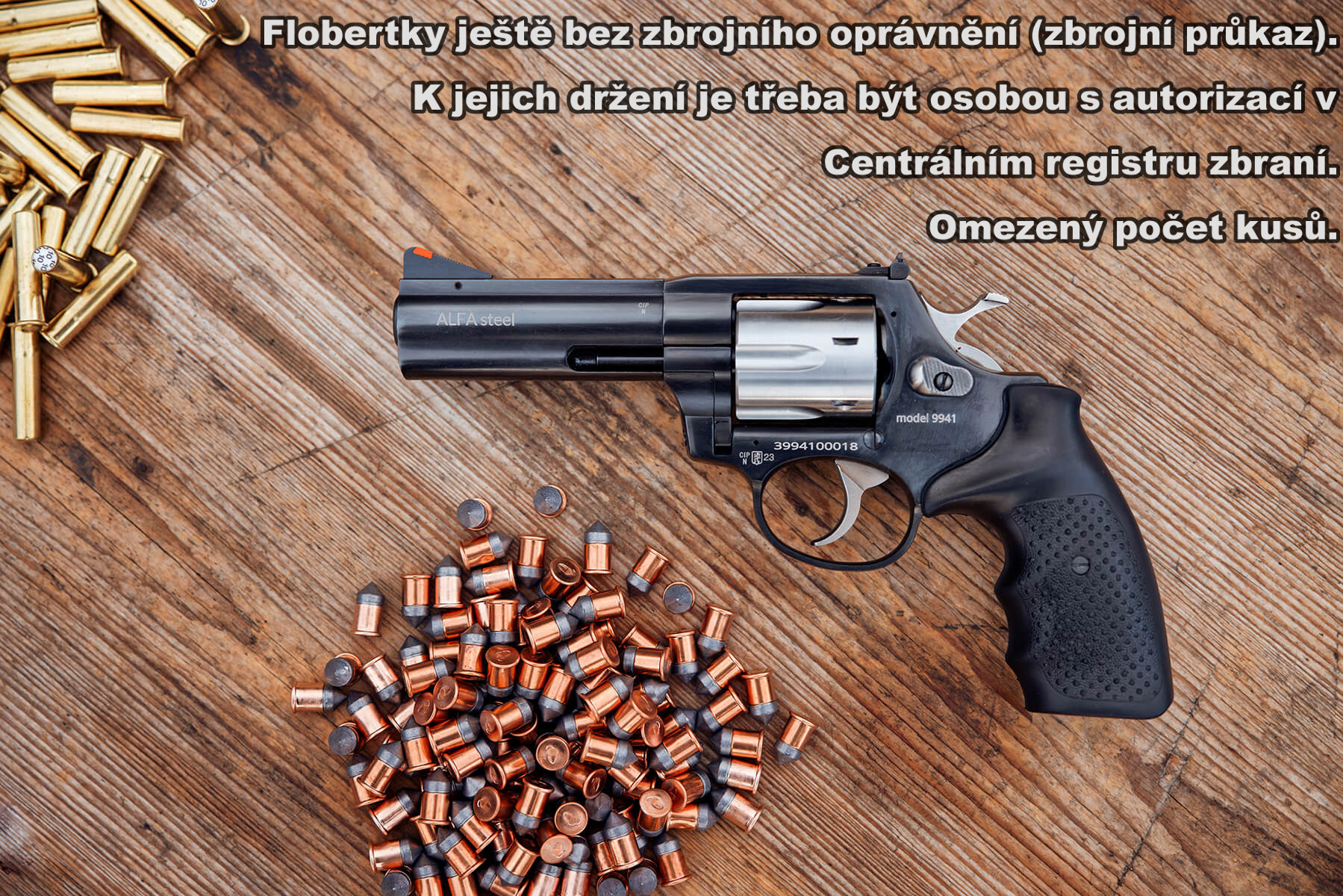 Více v sekci ZBRANĚ BEZ ZP